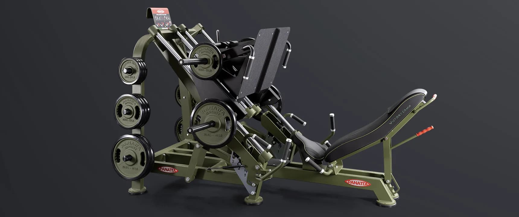 Panatta heavy duty freeweight, racks, and functional training equipment