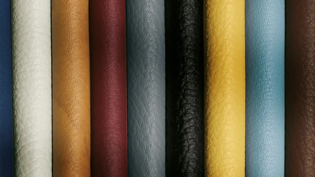 Panatta custom leather upholstery color options for fitness equipment